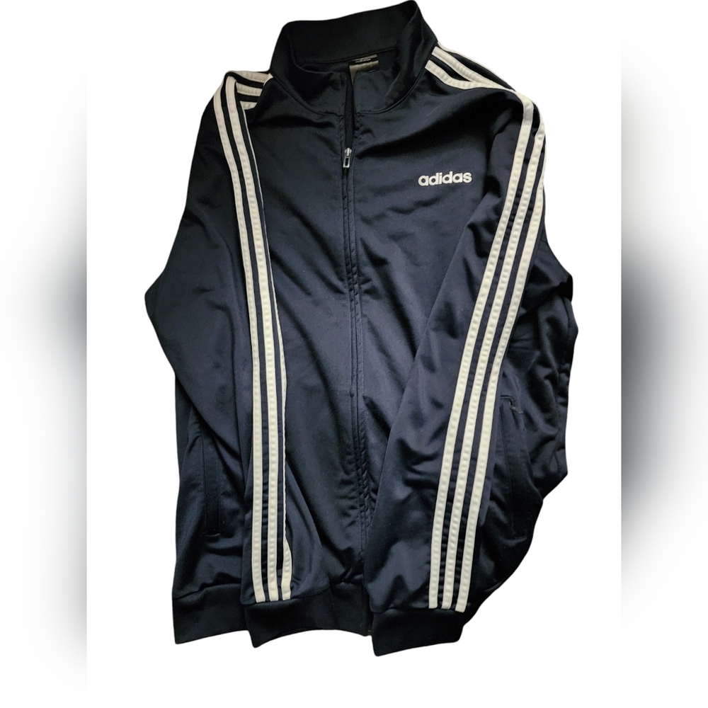 MENS Adidas Originals 3 stripe Track Jacket EUC